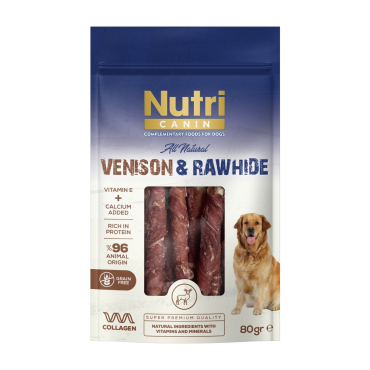 Nutri Canin Rawhide Snack - Geyik / 80g
