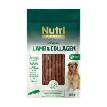 Nutri Canin Kuzu Etli Kolajen 80gr