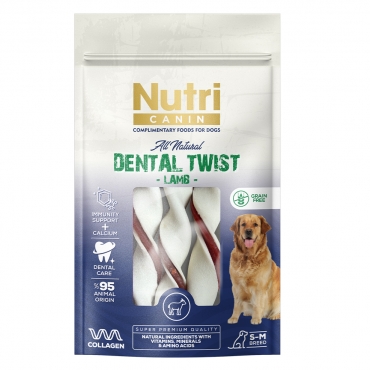 Nutri Canin Dental Twist - Kuzu / 80g